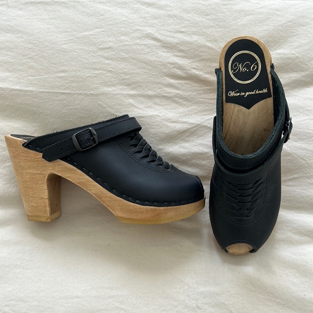 No. 6 High Heel Clog